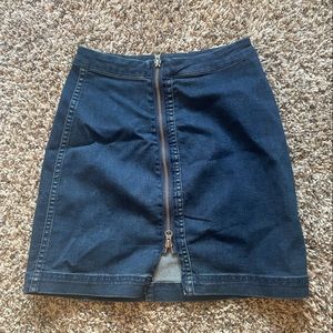 Free People Denim Skirt